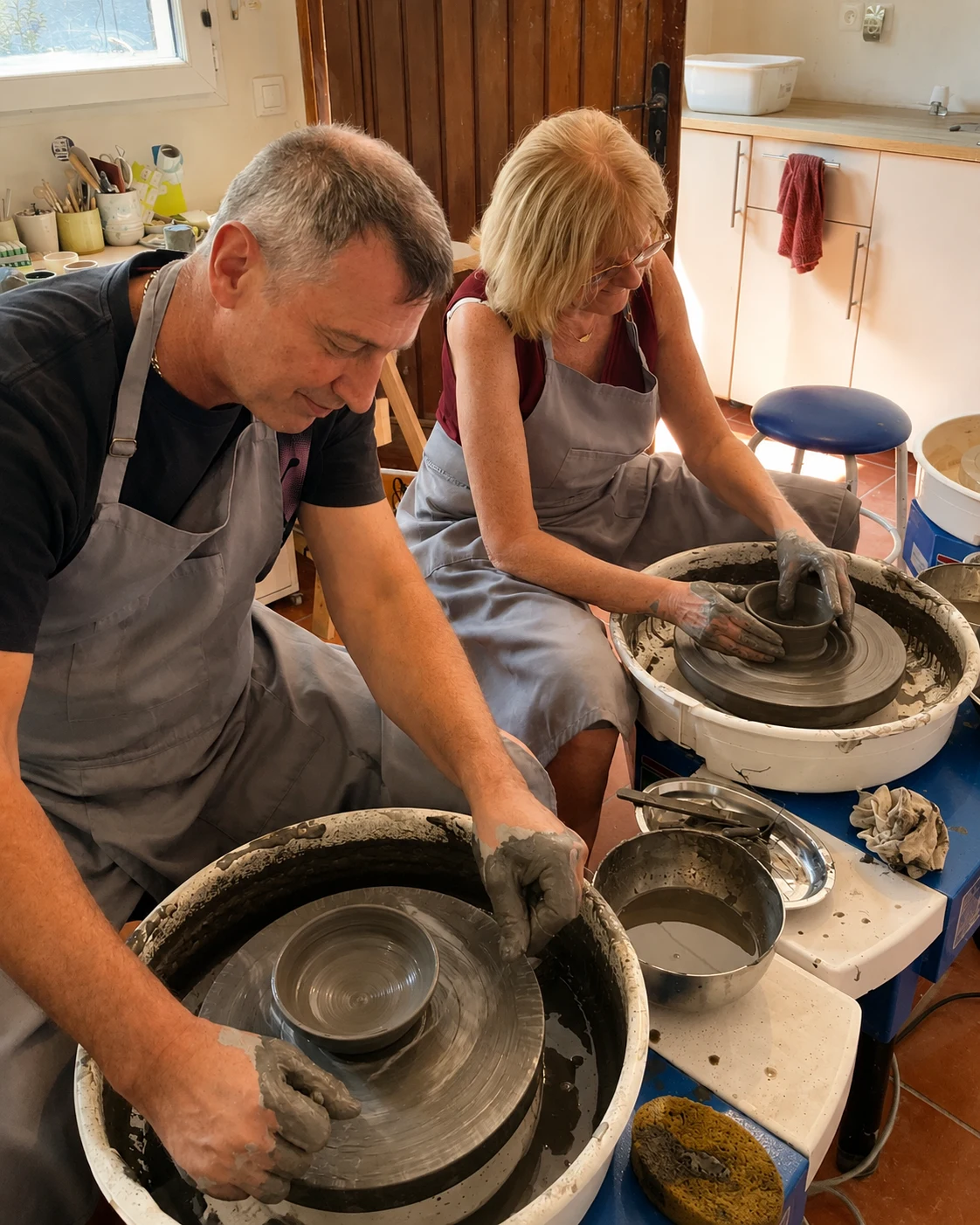 Cours d’initiation au tour de potier